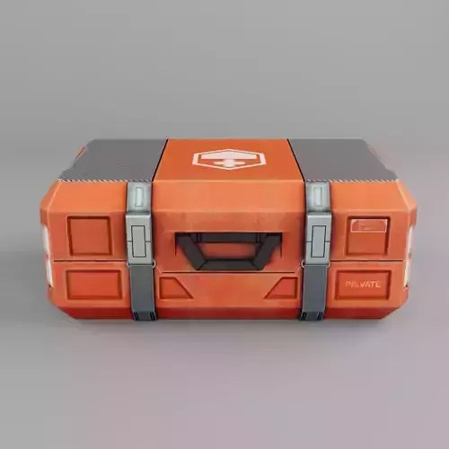 Stylized Sci-fi Chest