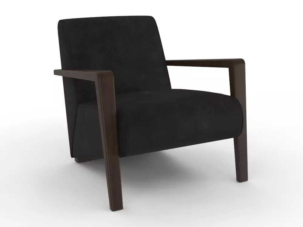 Armchair 3D model_0
