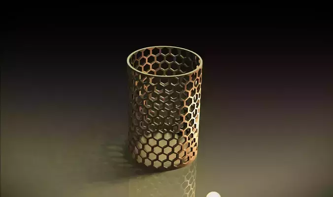 Sleek Desk Organizer- 3D Printable Pen Holder