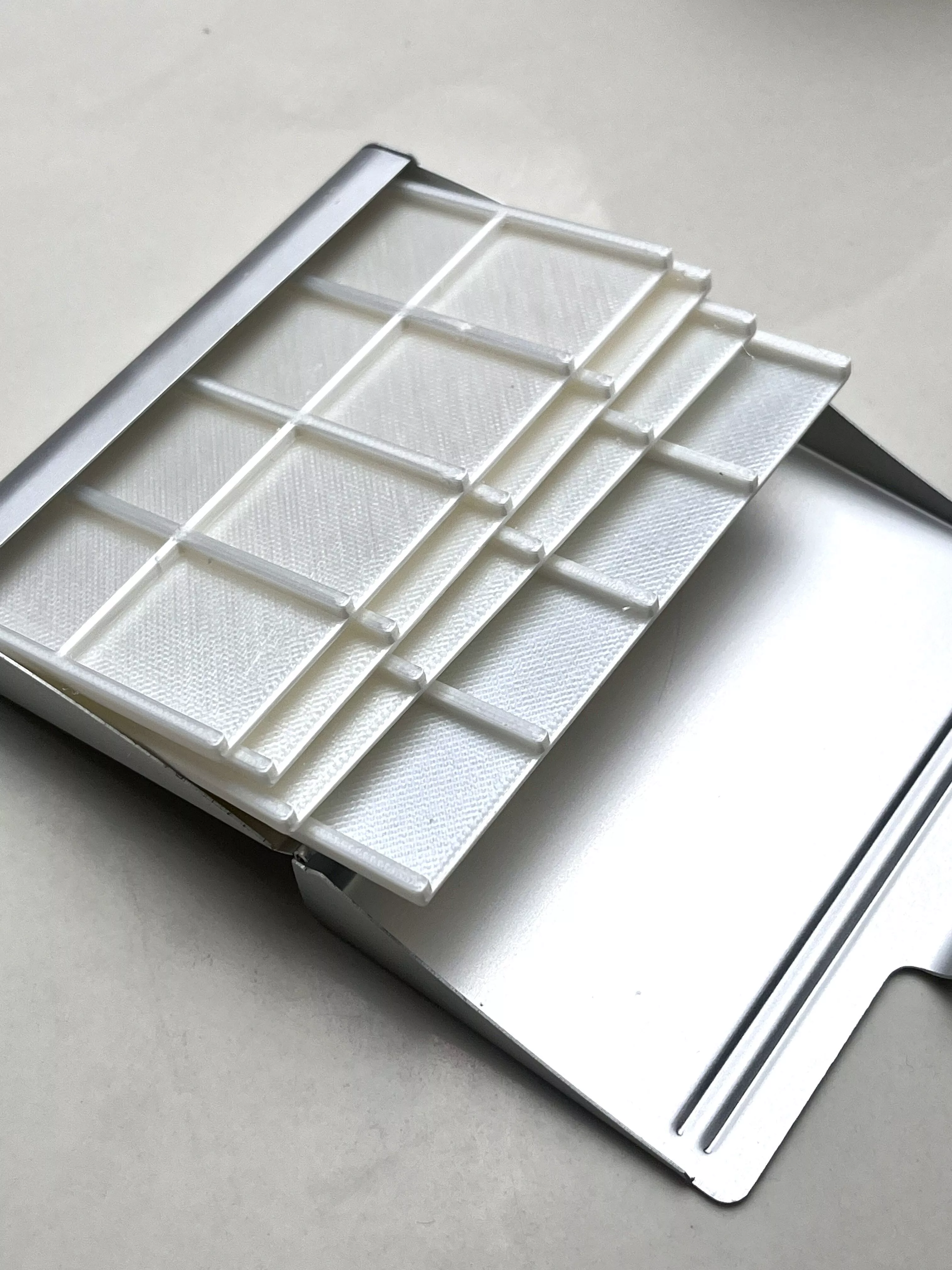 Color sampling tray set 3D print model
