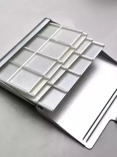 Color sampling tray set 3D print model