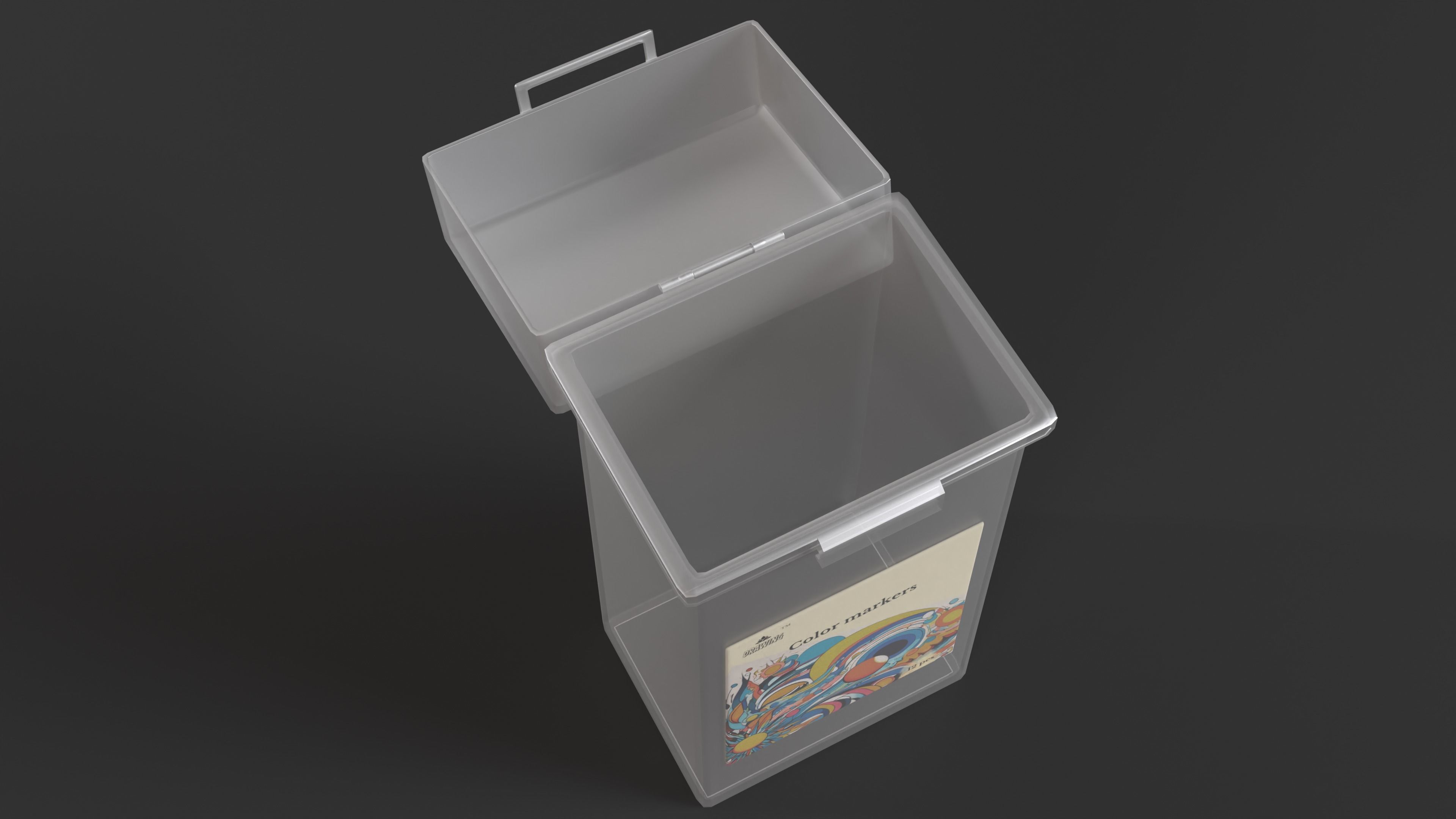 Marker Set 3D model_5