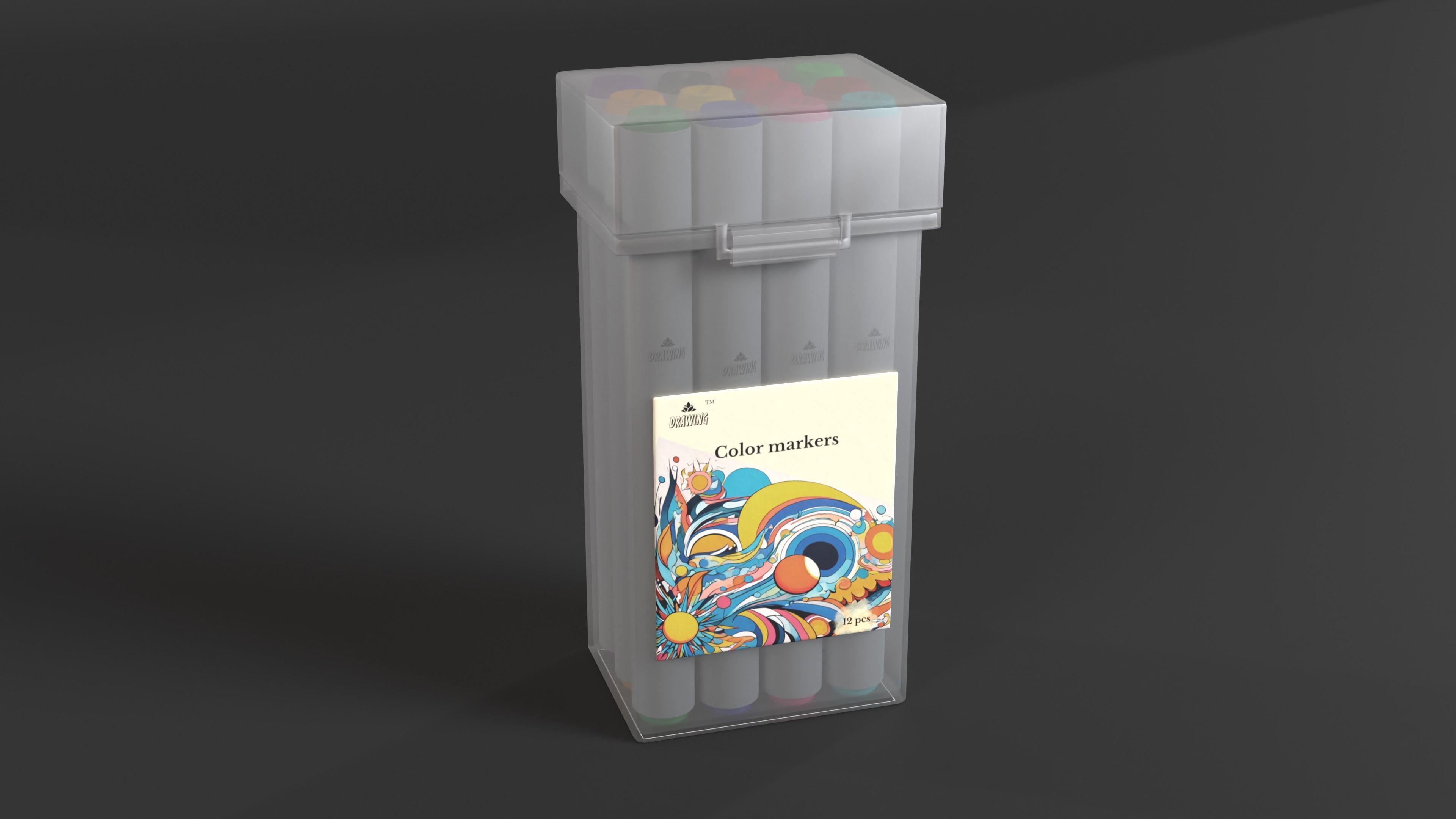 Marker Set 3D model_2