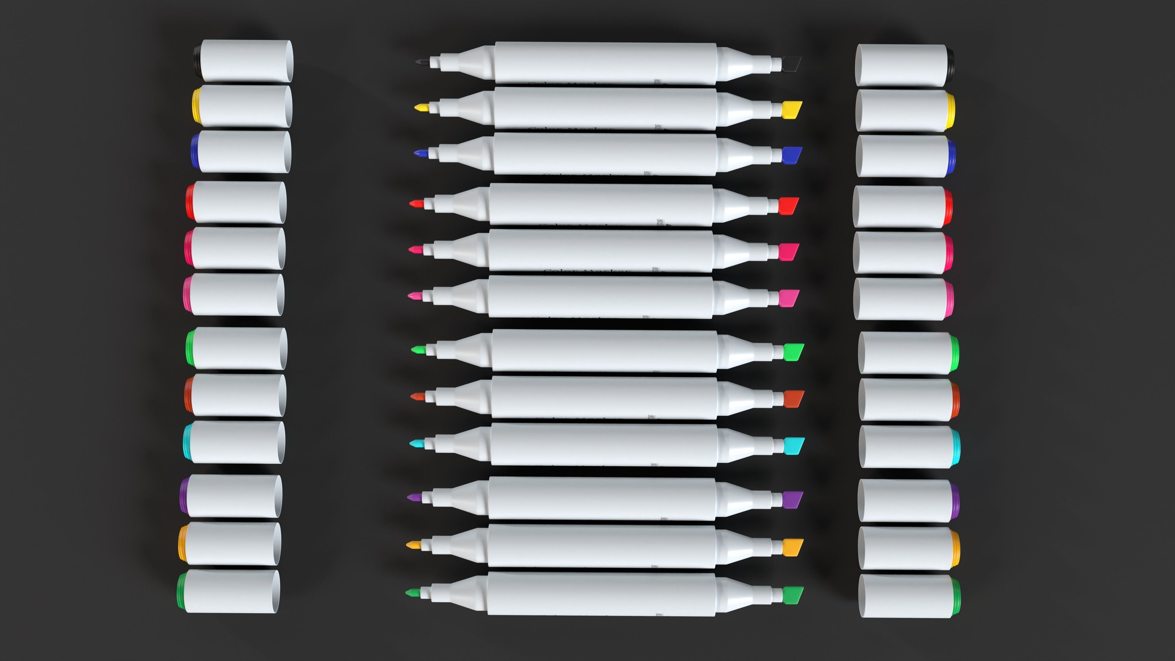 Marker Set 3D model_1