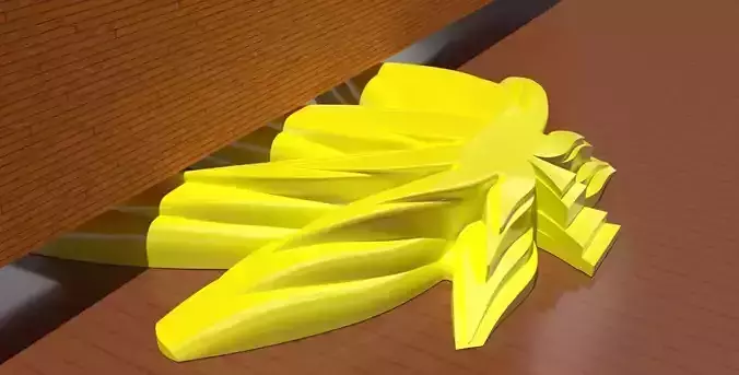 A cannabis themed door stop