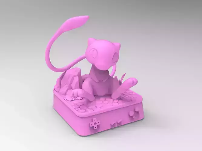 Mew 0151 Keycap - 3D Model File STL