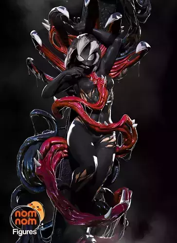 Gwenom - Spiderman 3D print model