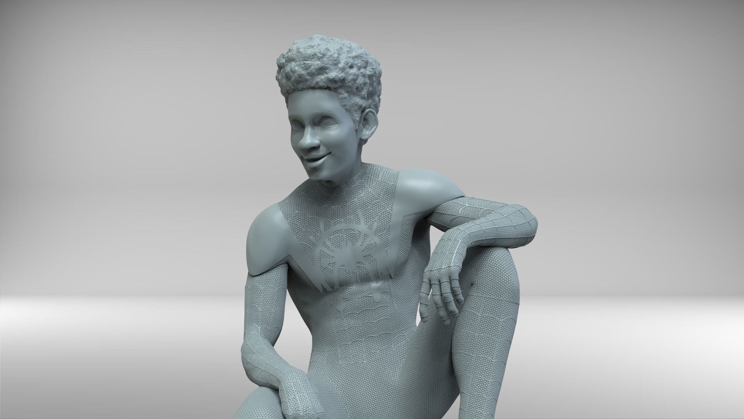 Spiderman - Miles Morales 3D print model_15