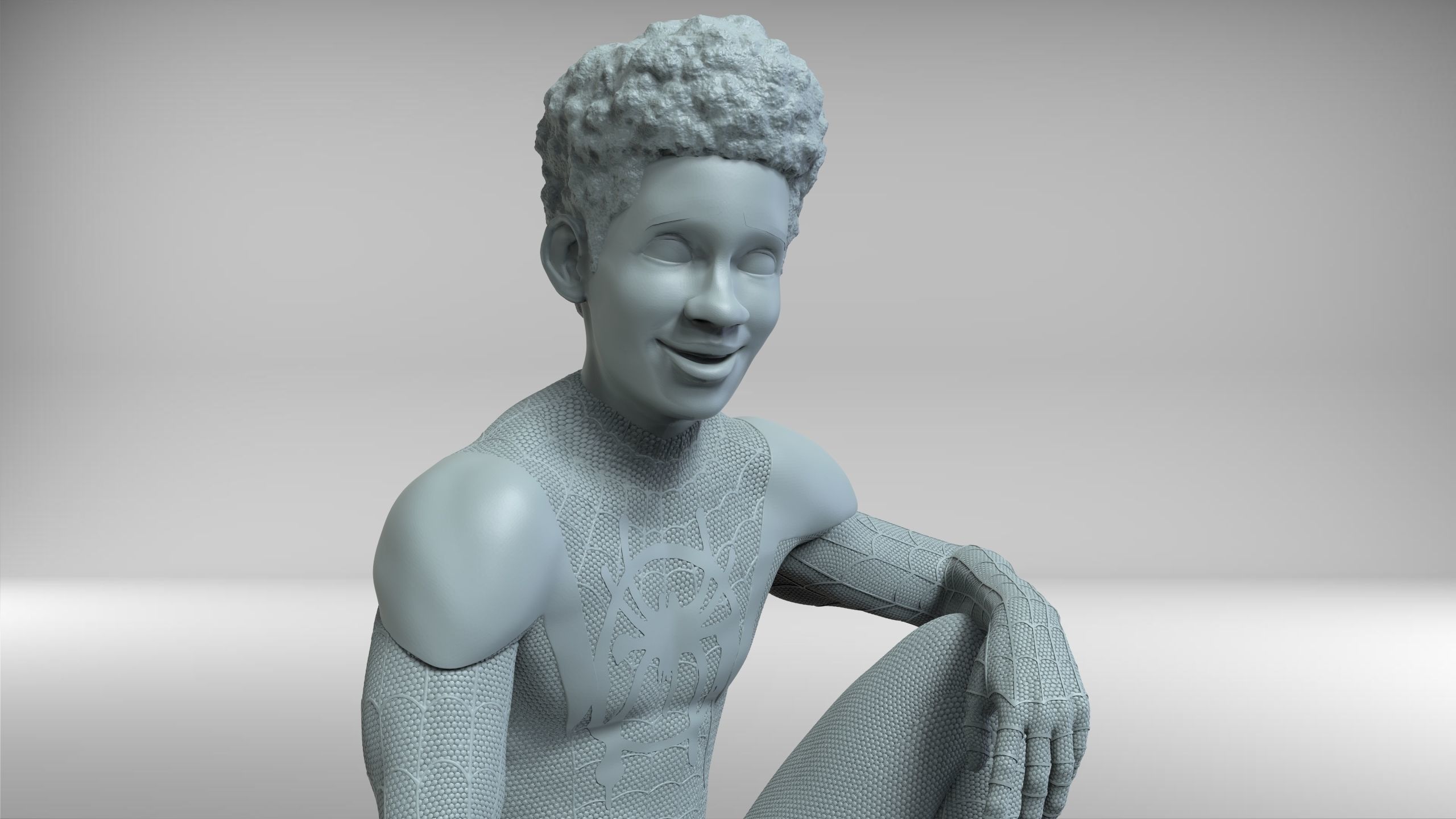 Spiderman - Miles Morales 3D print model_16
