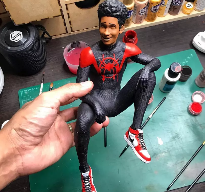Spiderman - Miles Morales 3D print model_0