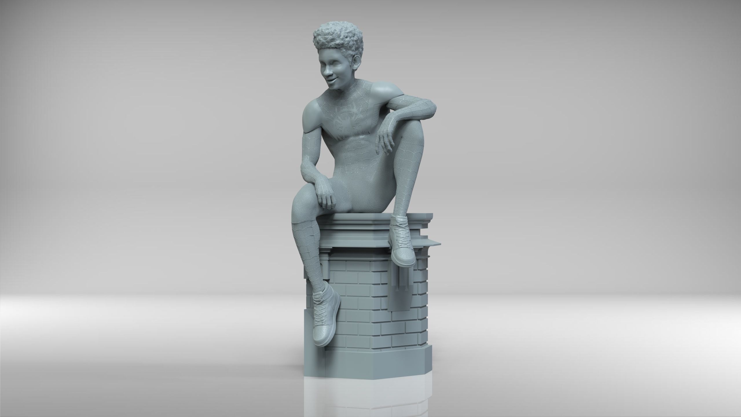 Spiderman - Miles Morales 3D print model_14