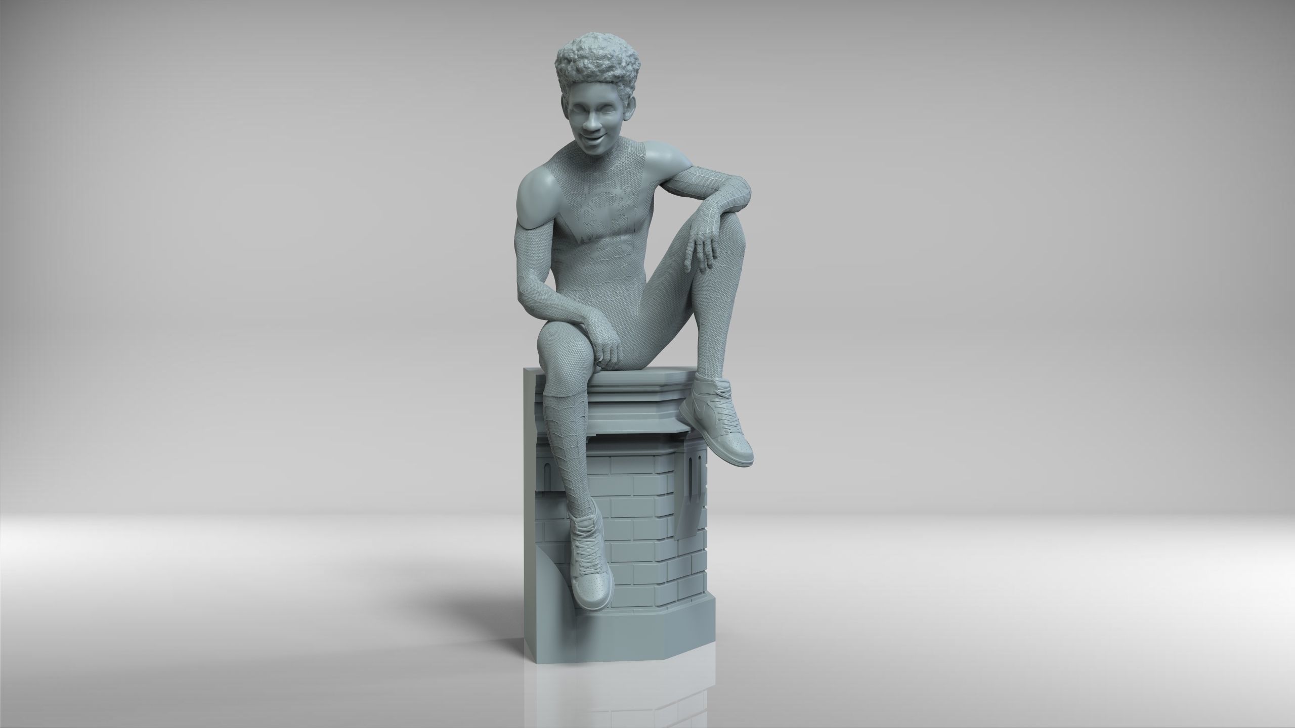 Spiderman - Miles Morales 3D print model_13