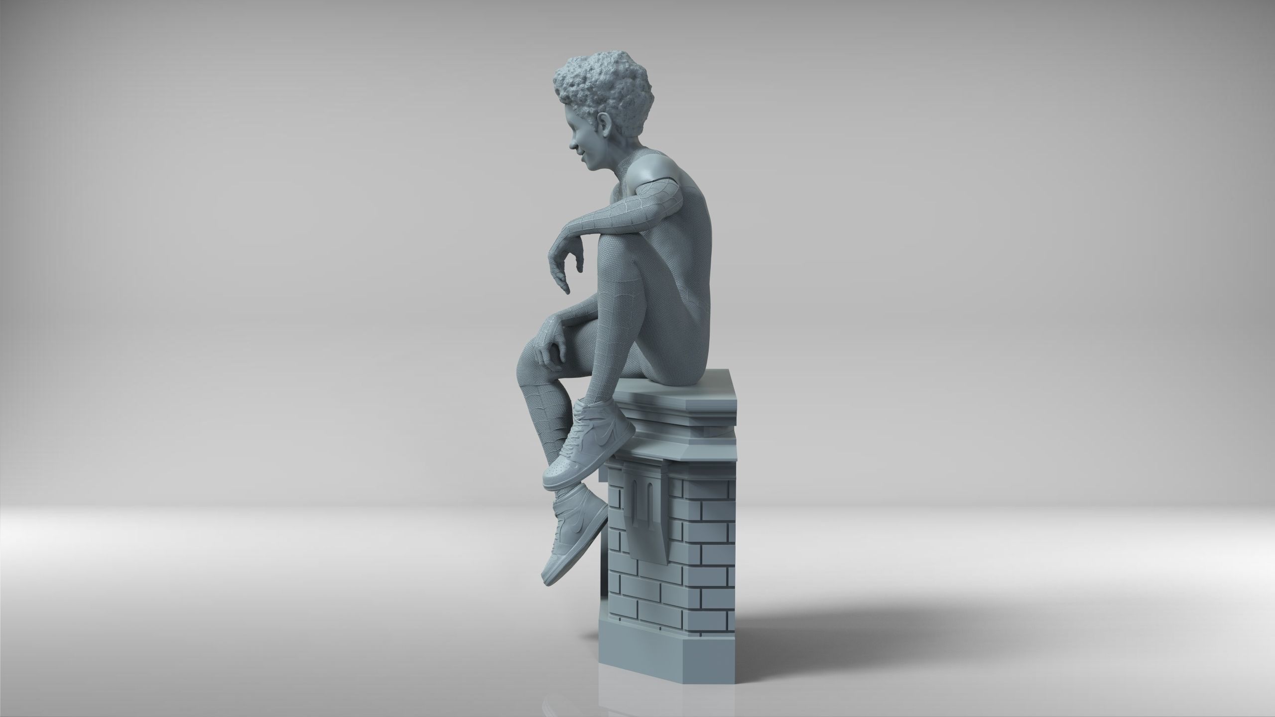 Spiderman - Miles Morales 3D print model_4