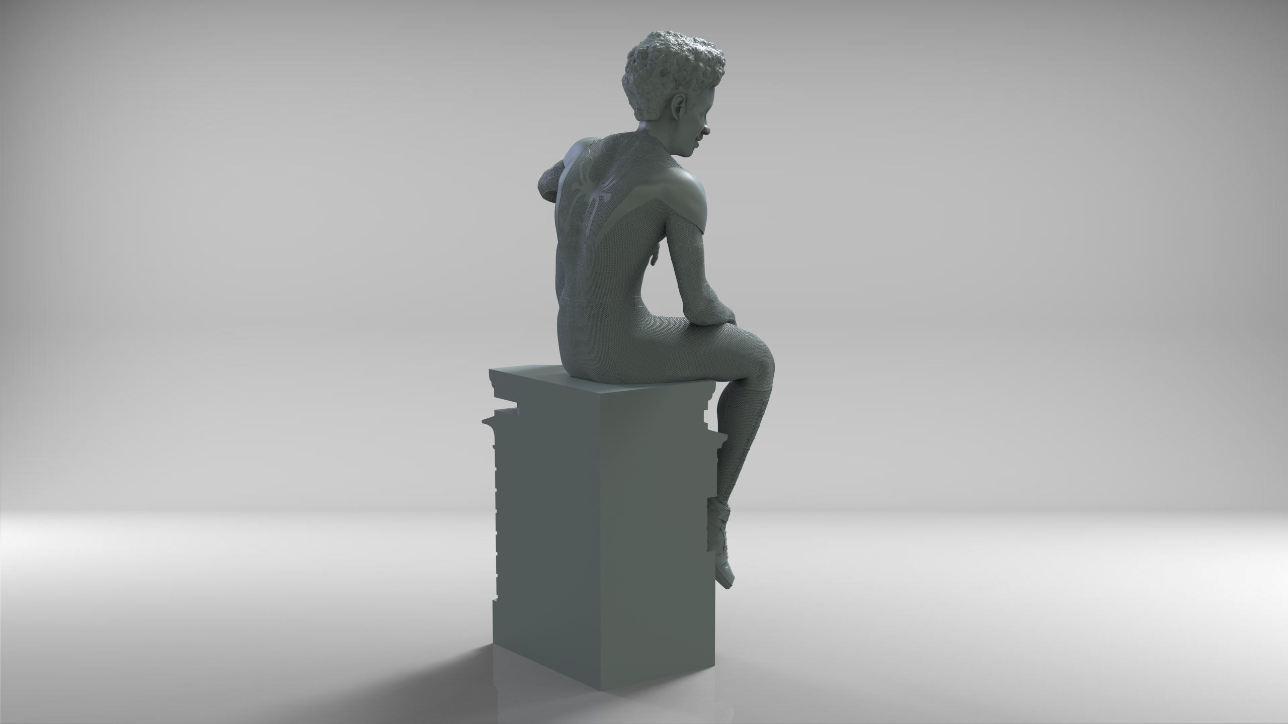 Spiderman - Miles Morales 3D print model_8