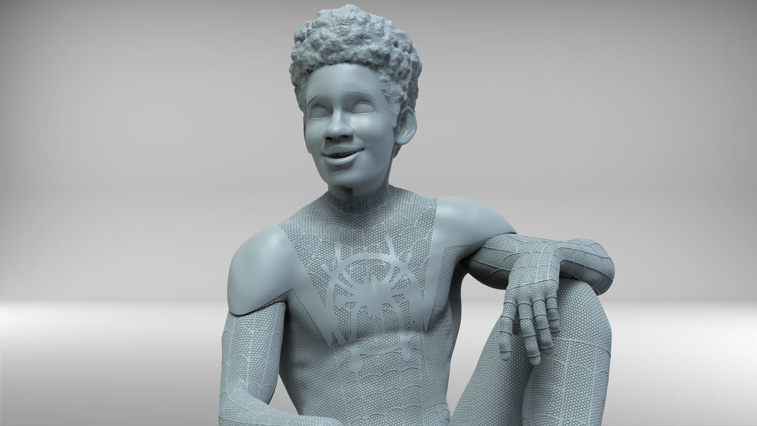 Spiderman - Miles Morales 3D print model_18