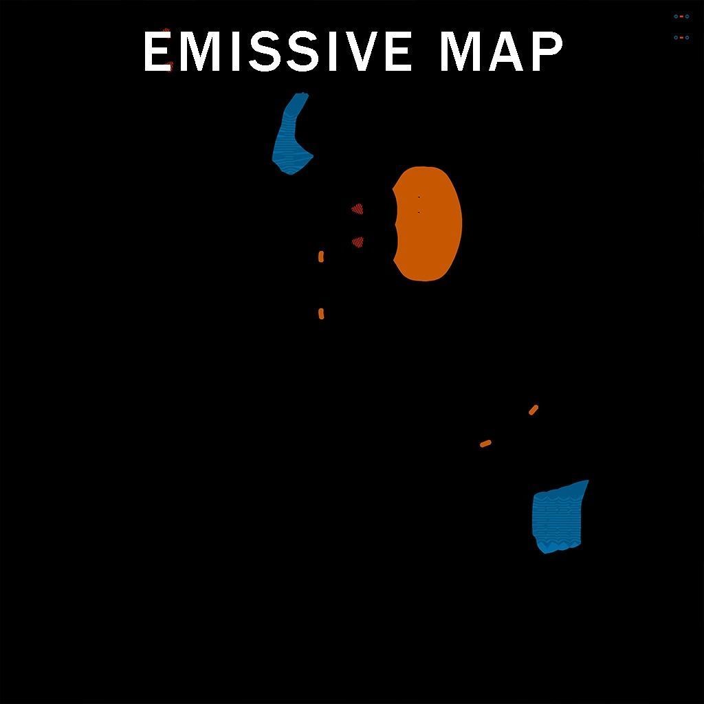 Sci Fi Door 03 All PBR Unity UE Textures Included Low-poly 3D model_34