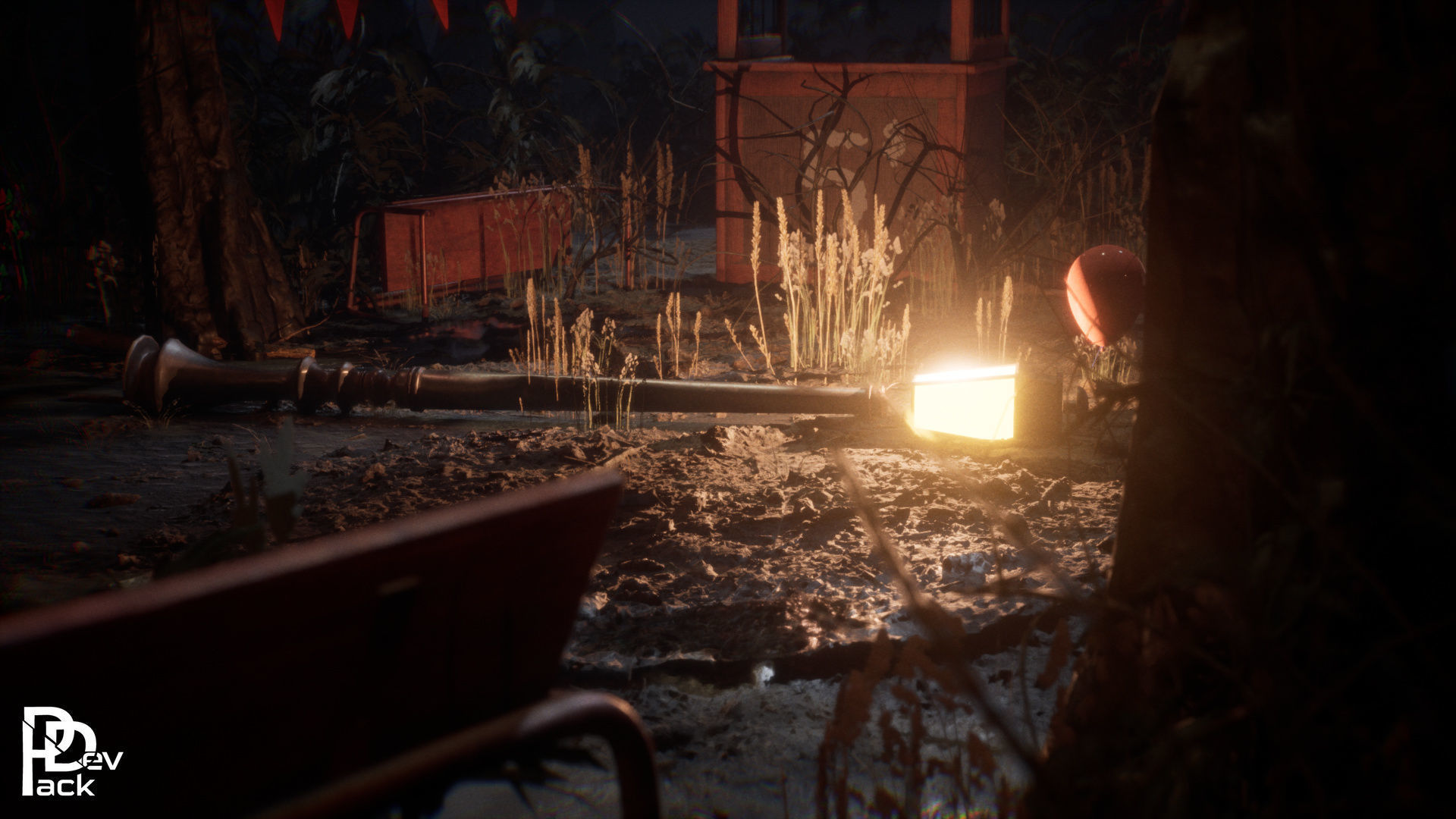 Creepy Circus 55 Assets Low-poly 3D model_2