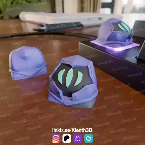 Omen Valorant Keycap 3D print model