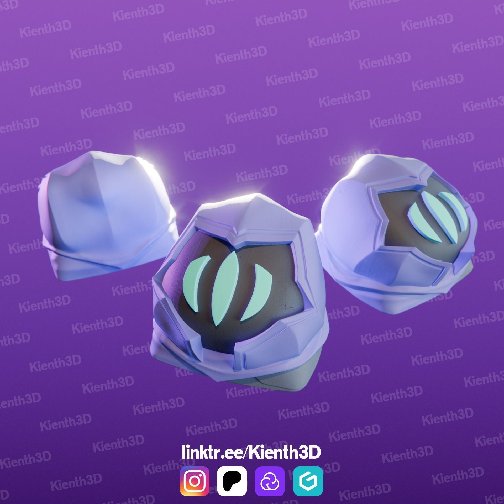 Omen Valorant Keycap 3D print model_4