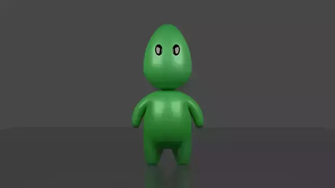 3d character casual modeo alone ROBOT Supported object types  3D model