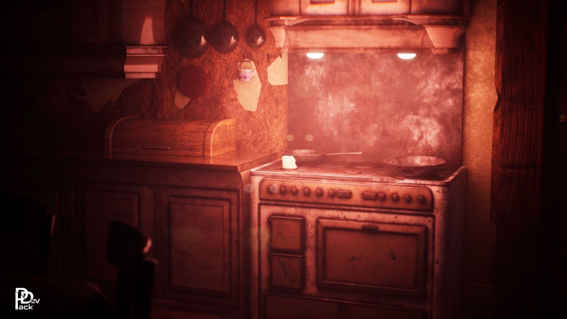 Apocalyptic Base 44 Assets Low-poly 3D model_4