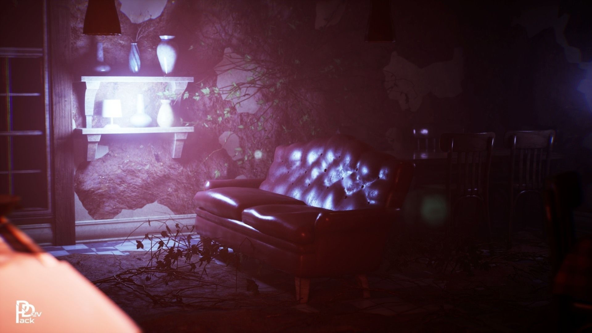 Apocalyptic Base 44 Assets Low-poly 3D model_5