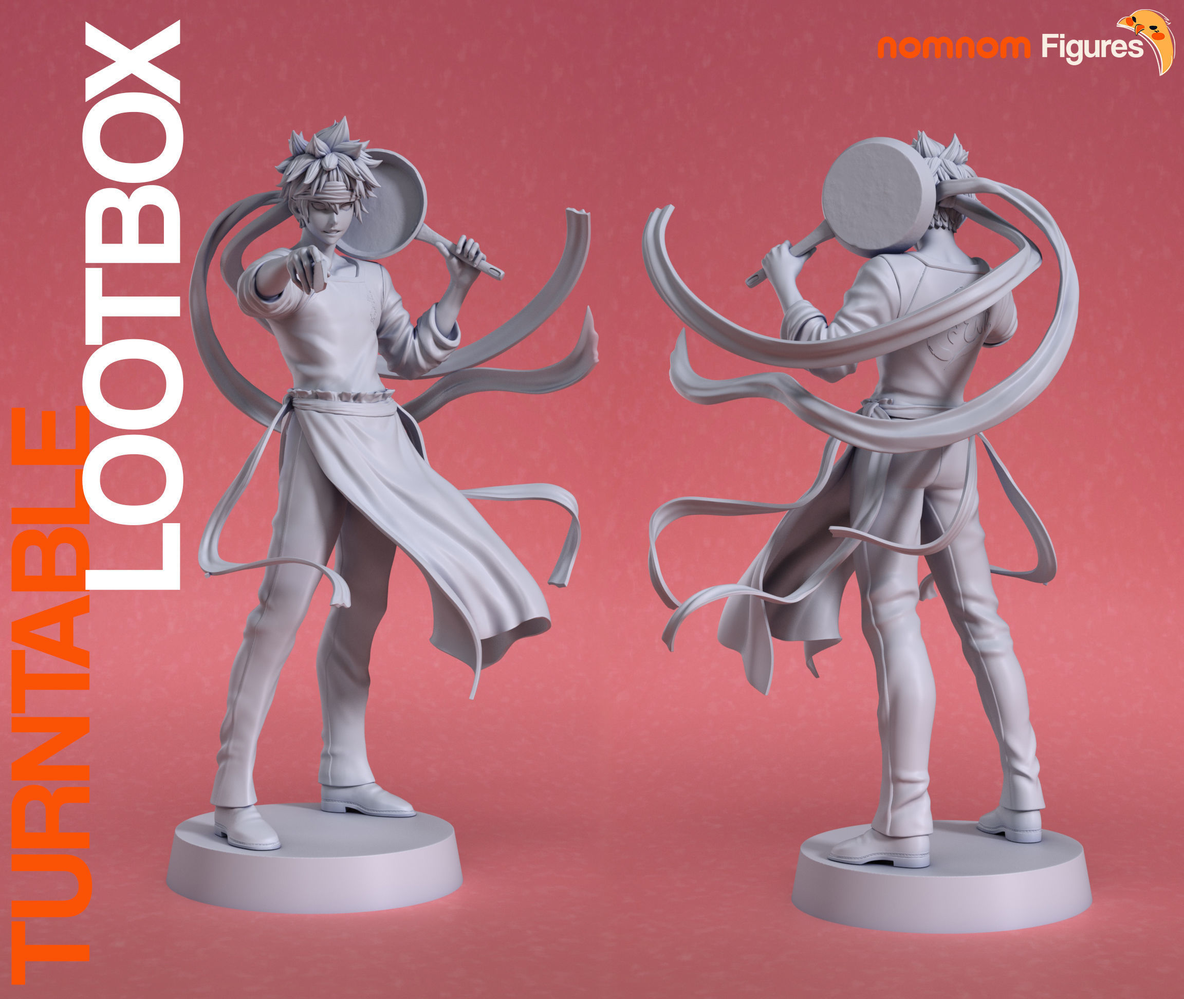 Soma Yukihira - Shokugeki no Soma 3D print model_2