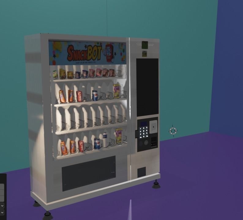 vending machine 3D model_2