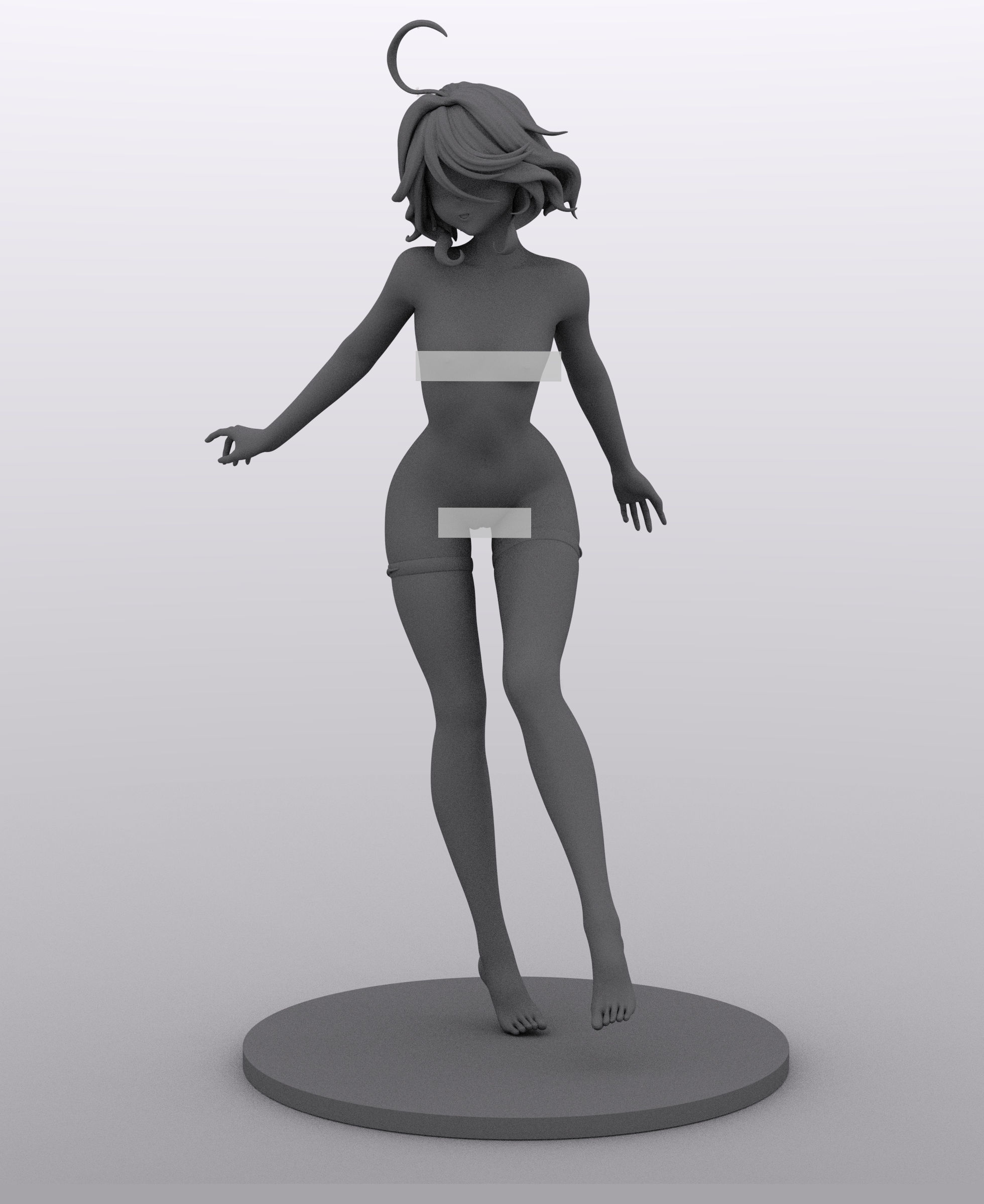 GENSHIN IMPACT FURINA R18 CAST OFF 3D print model_5