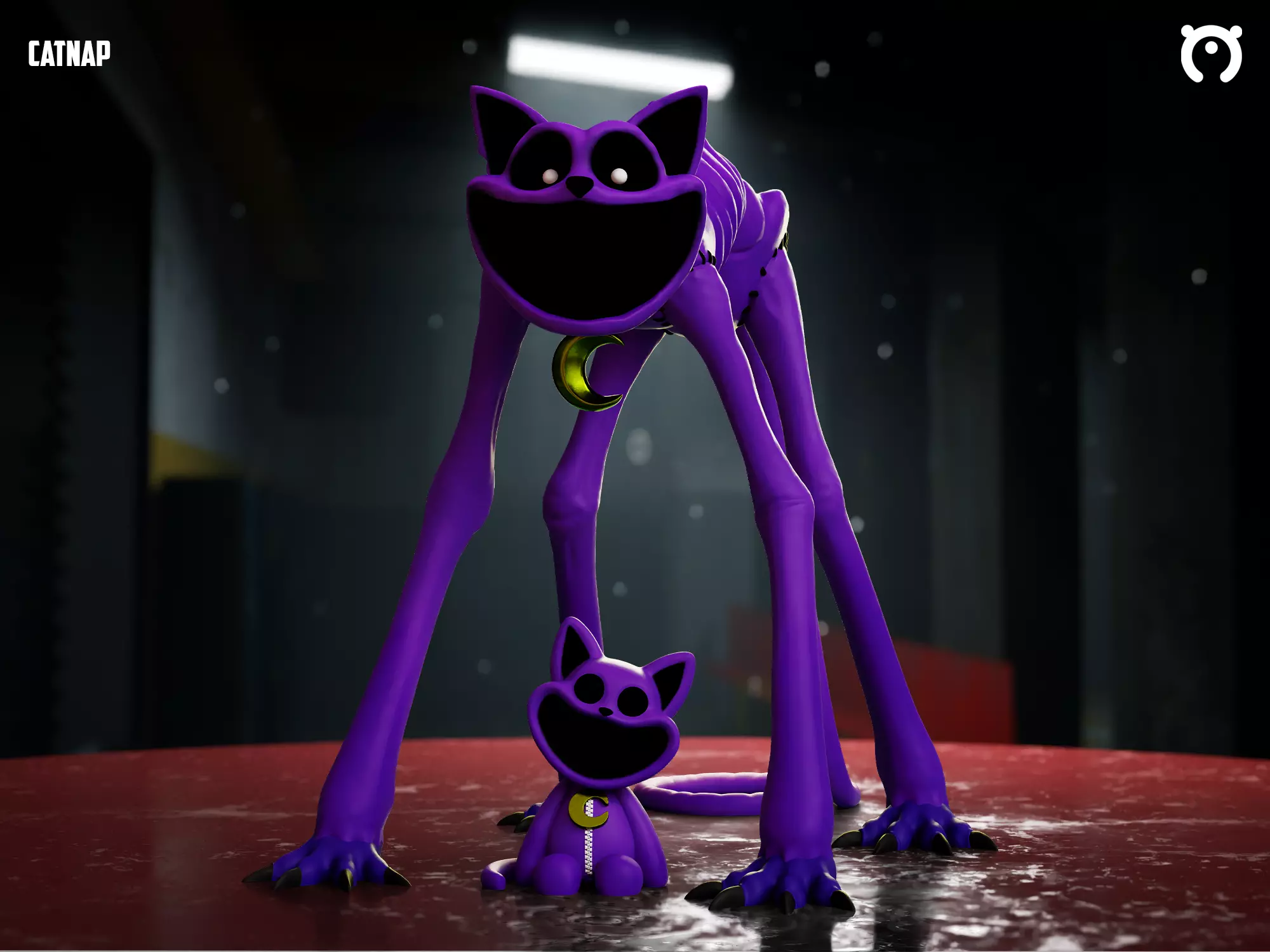 Catnap - Smiling Critters 3D print model