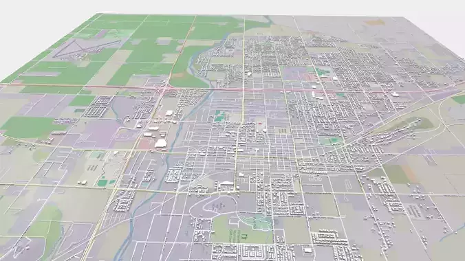 Cityscape Porterville United States