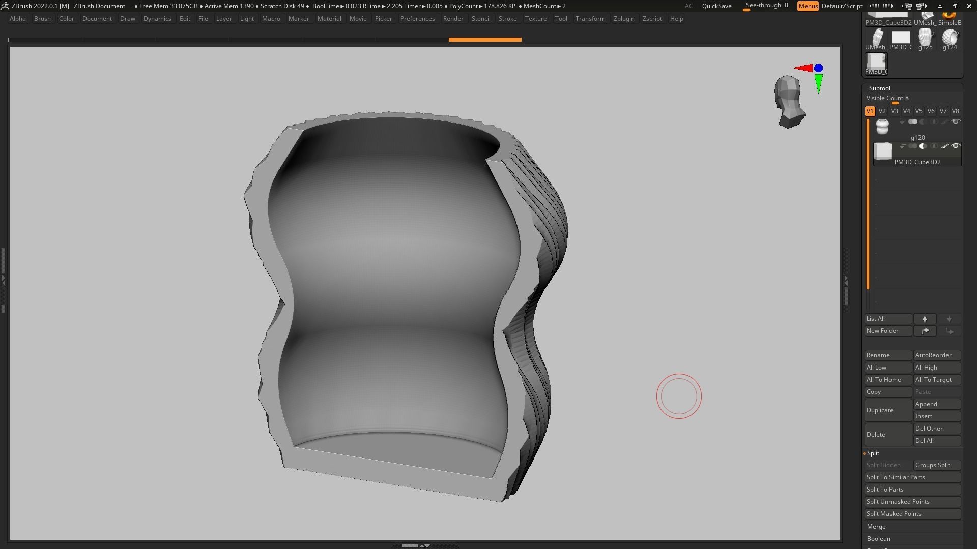 pot g120 3D print model_11