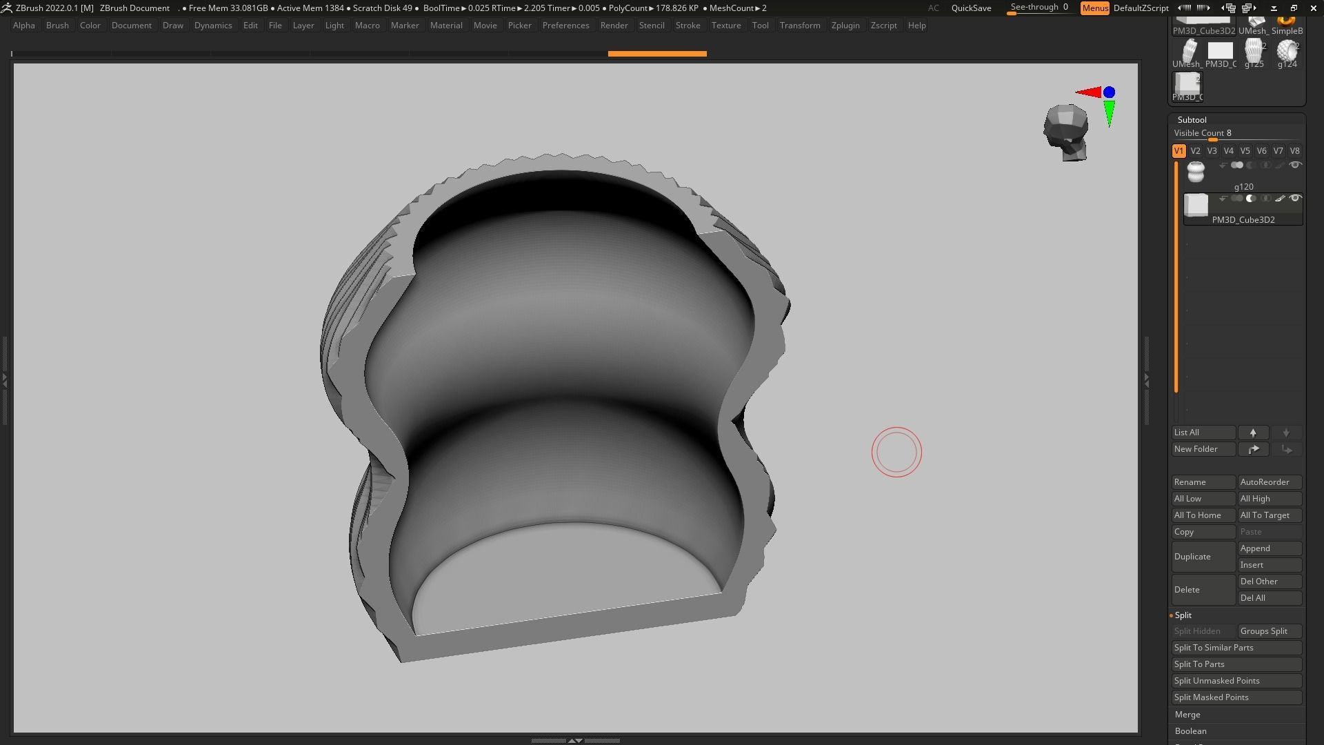 pot g120 3D print model_10