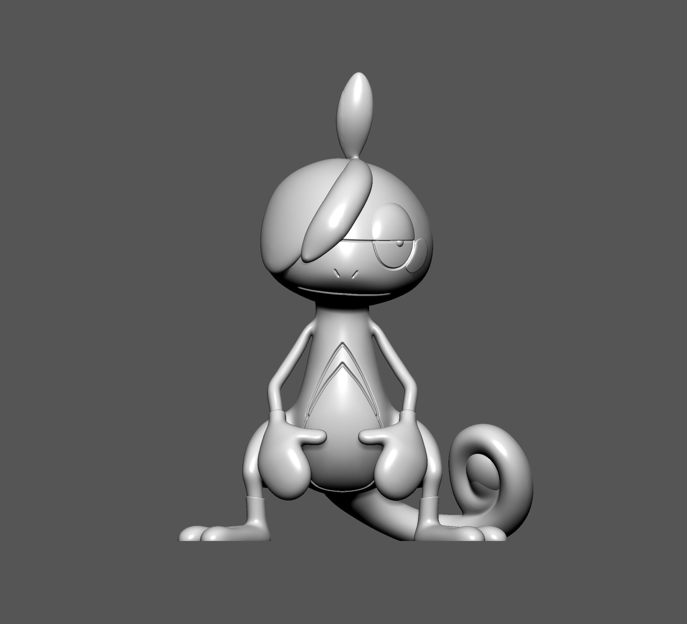 Pokemon - Drizzile with 2 poses 3D print model_6