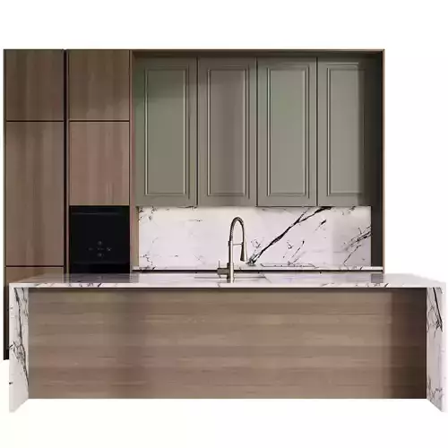 Modern kitchen with island 5