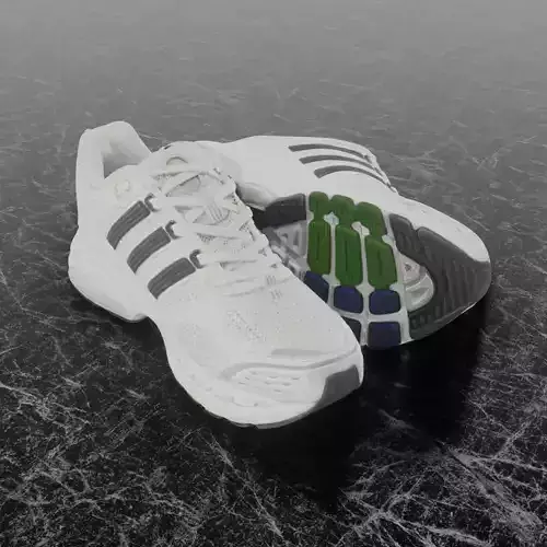ADIDAS 3D SHOES - WHITE 