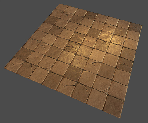 Stone Floor Texture Pack Low-poly 3D model_10