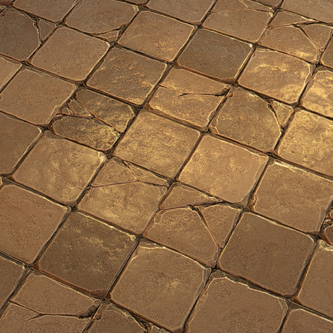 Stone Floor Texture Pack Low-poly 3D model_11