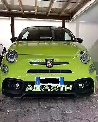 scritta griglia abarth anteriore