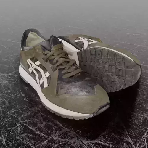 ASICS GEL GT-COOL 3D SHOES Low-poly 3D model