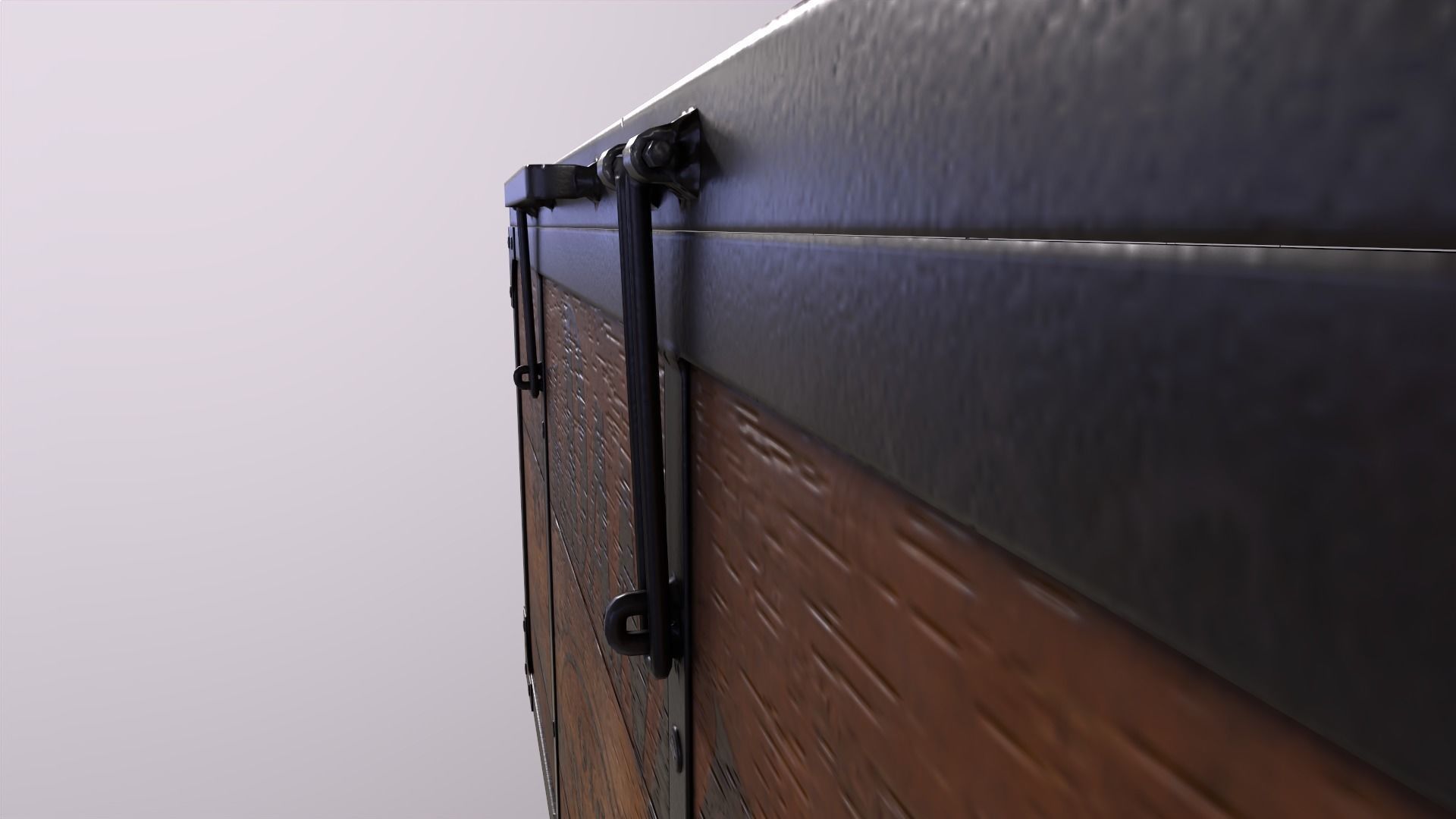 Realistic Jack Daniels Box Low-poly 3D model_6