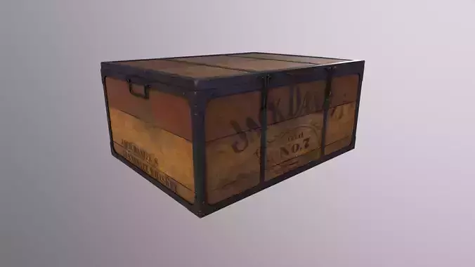 Realistic Jack Daniels Box