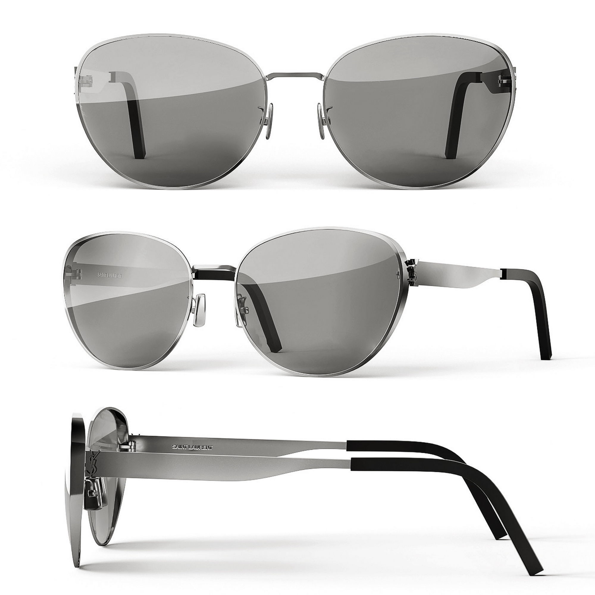 Sunglasses Saint Laurent SL-M91 3D model_1