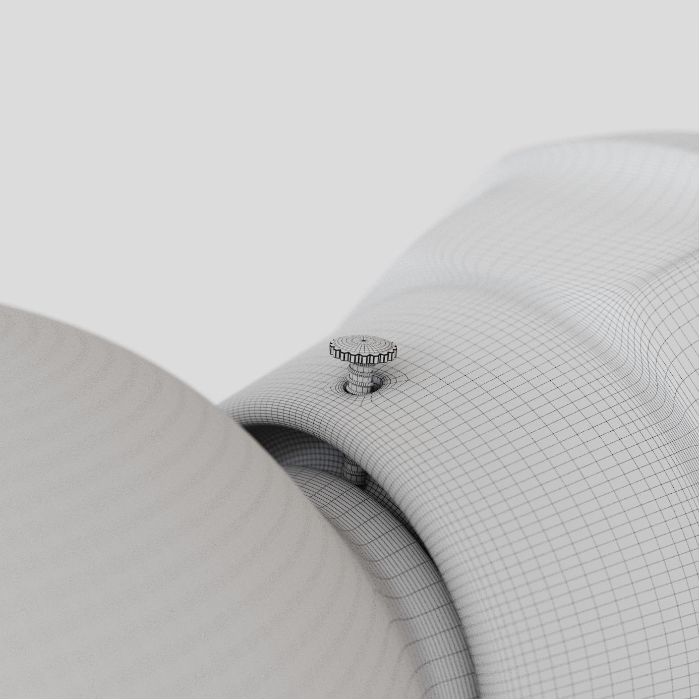 Norfolk Sconce with Dome Turtle Shade  3D model_9