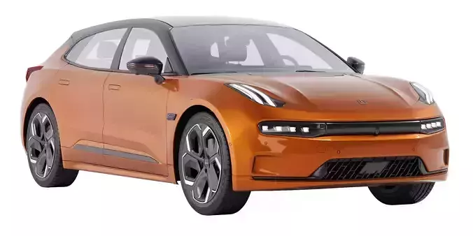 ZEEKR 001 3D model