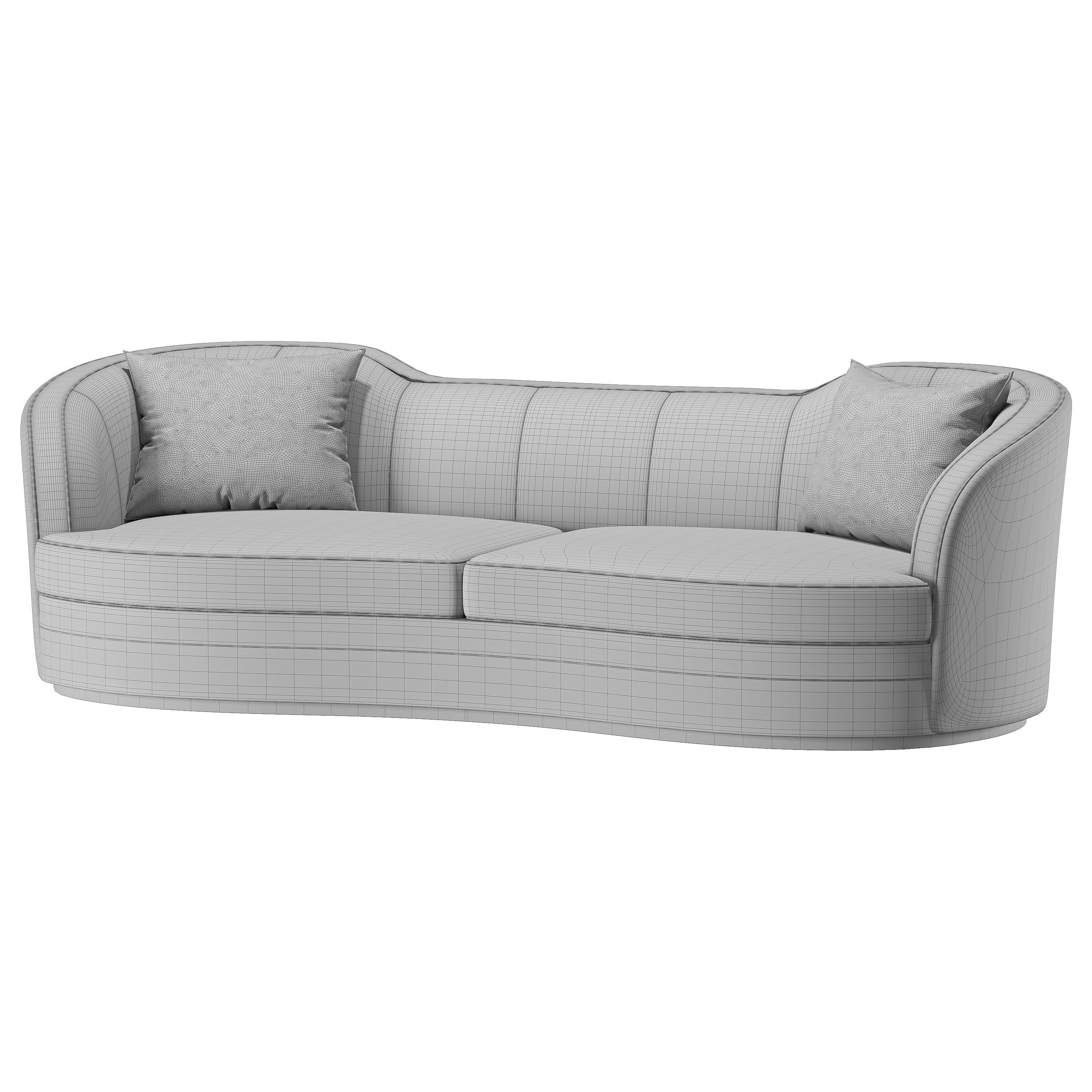 caracole eclipse sofa 3D model_2