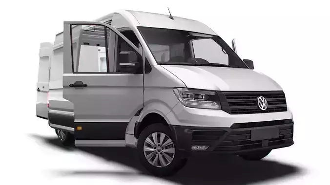 VW Crafter Panel Van L2H2 HQ Interior 2023