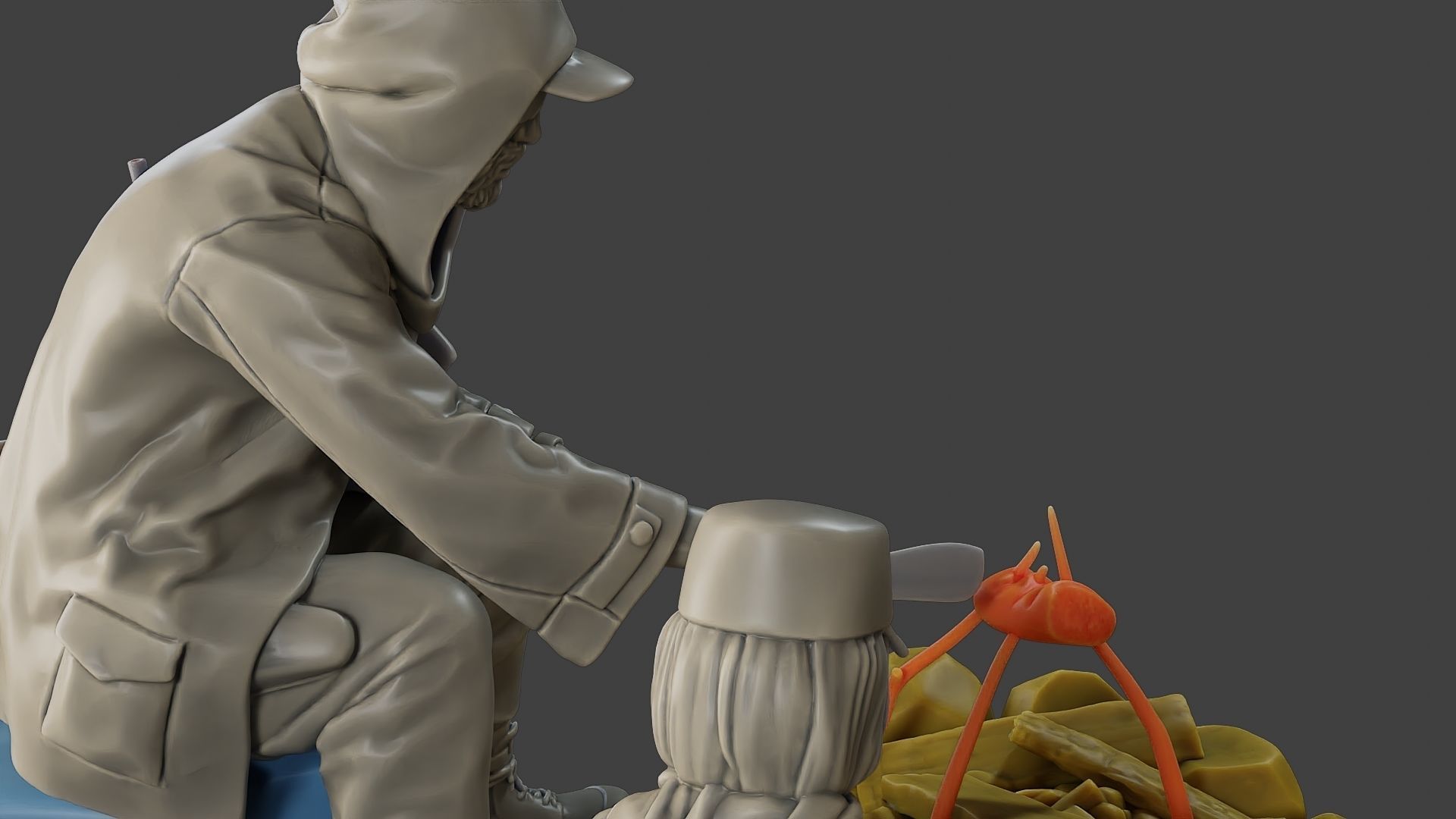 Post-Apocalyptic Male PAM2 003 3D print model_20