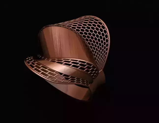 Ultra Vision Wire Mesh Jewelry Plain Gold Ring