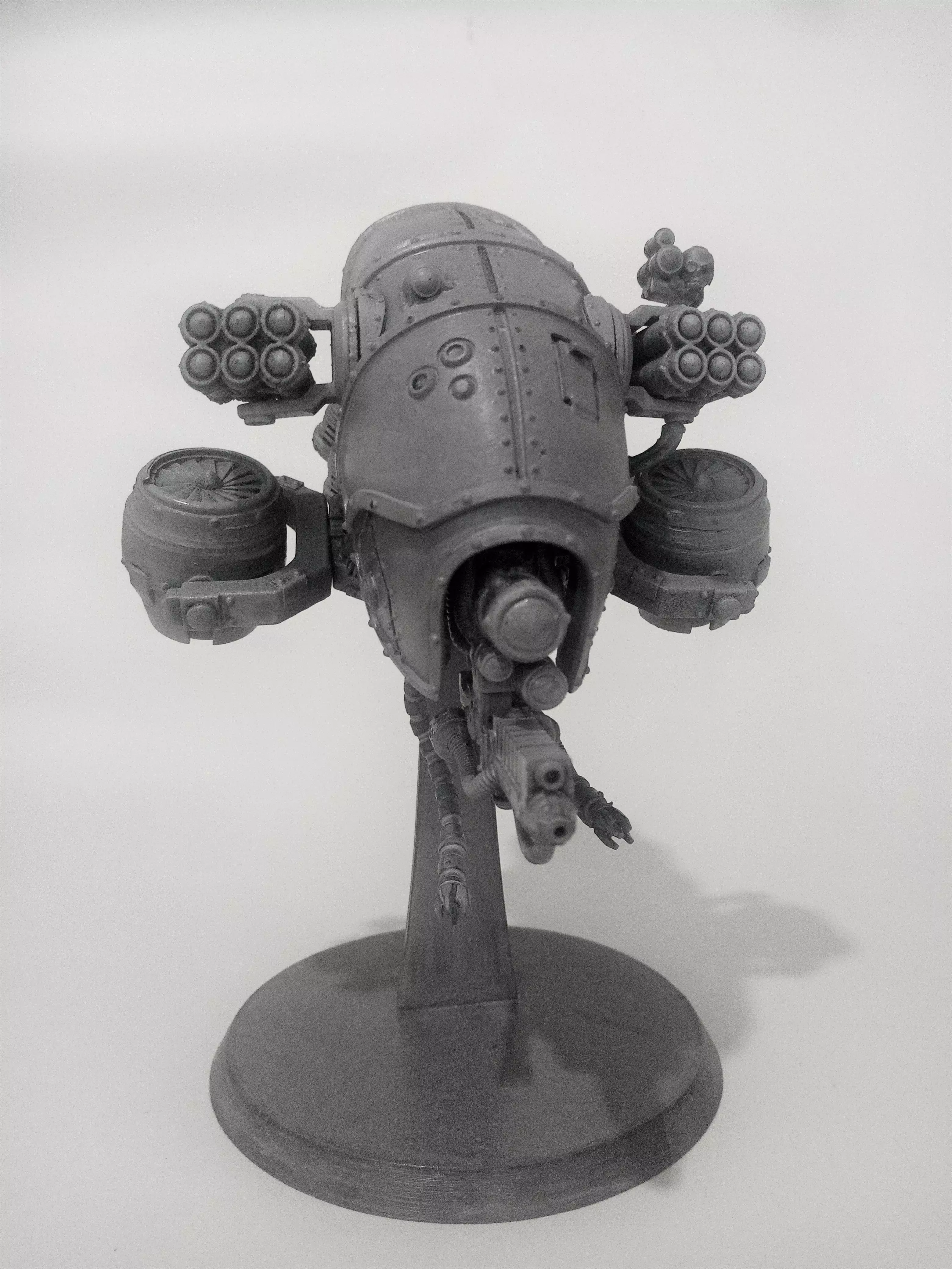 Flying robot 3D print model_0